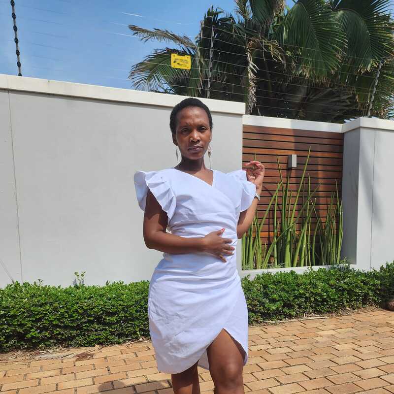Short Summer Linen Dress