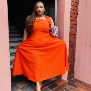 Radiant Sunset Sleeveless Summer Dress